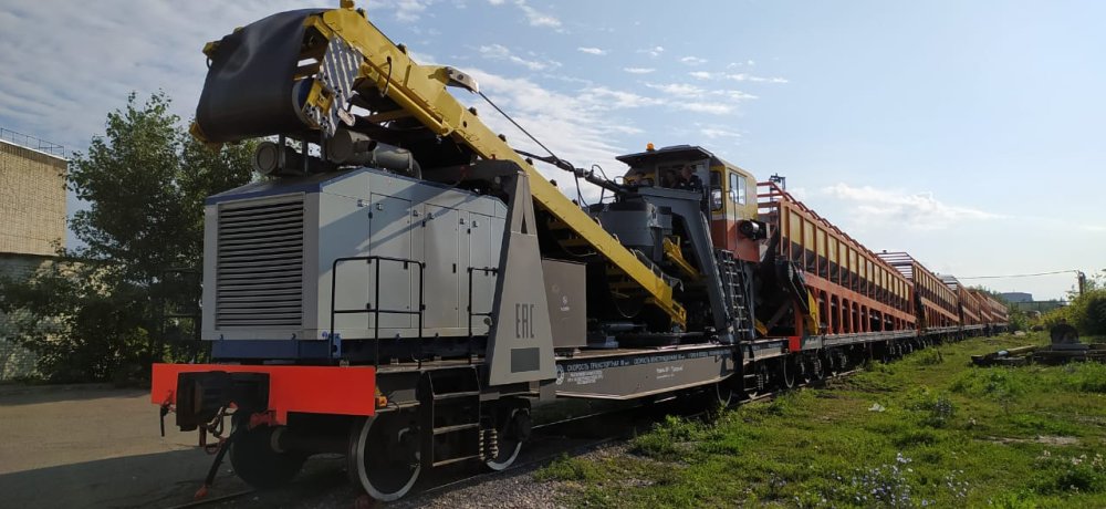 Состав для перевозки засорителей С3-М1200 (повышенной вместимости)