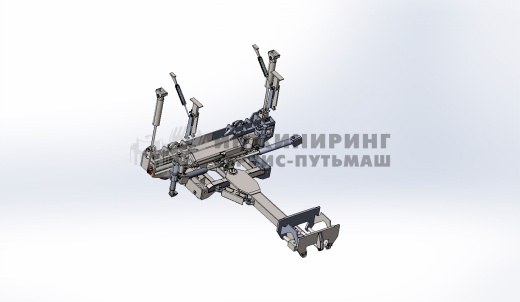 Подъемно-рихтовочное устройство