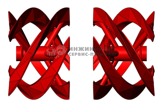 Фрезерно-роторный снегоочиститель