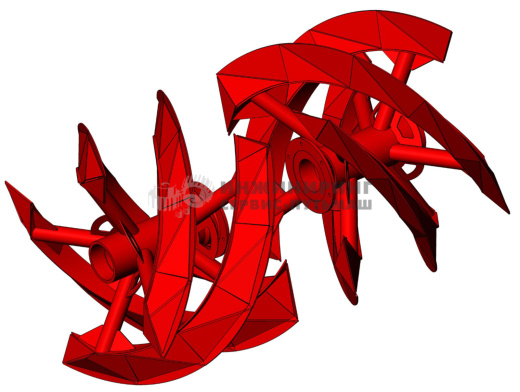 Фрезерно-роторный снегоочиститель