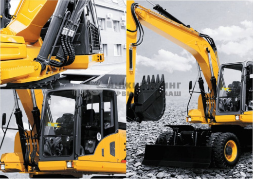 Экскаватор на комбинированном ходу